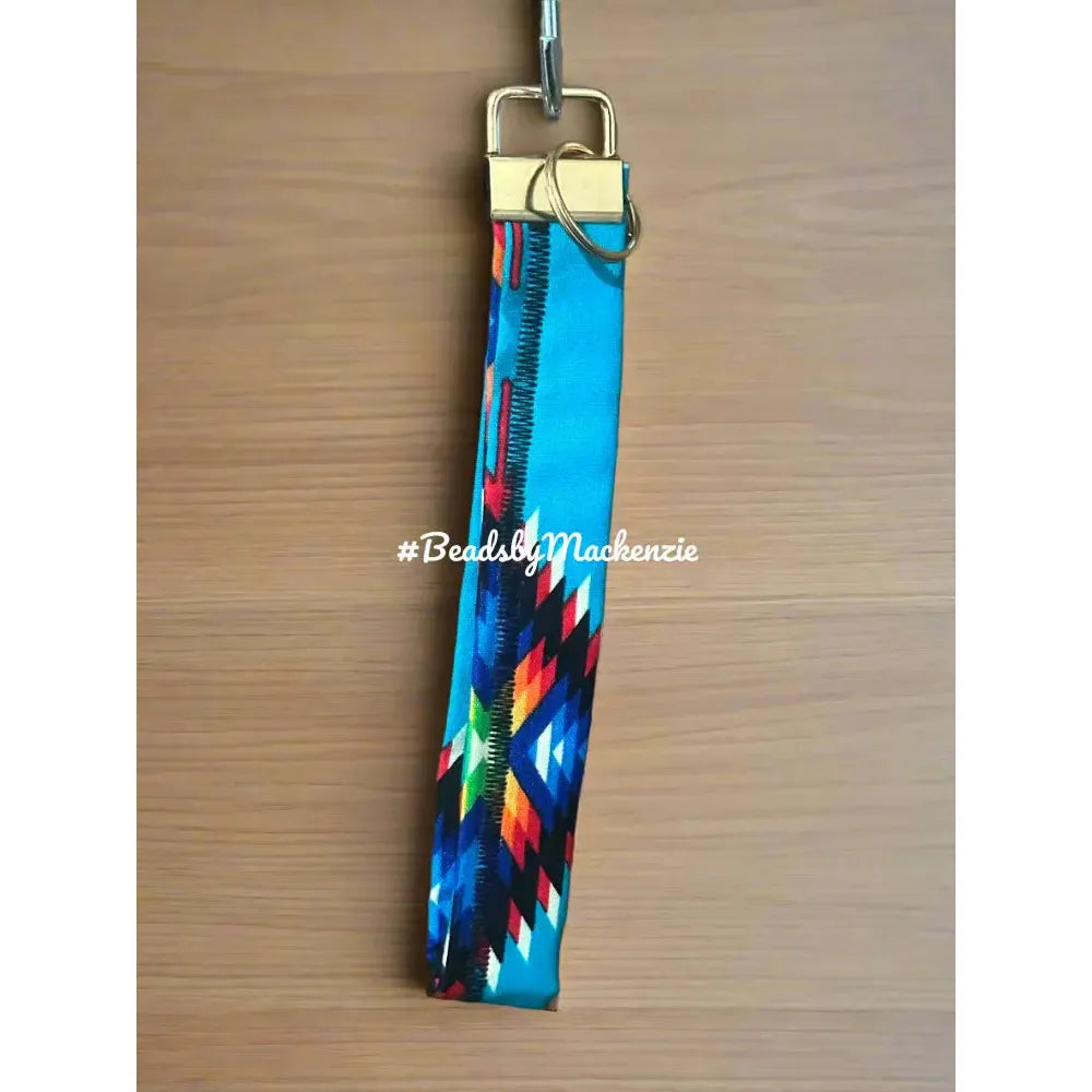 Native Print Wristlet