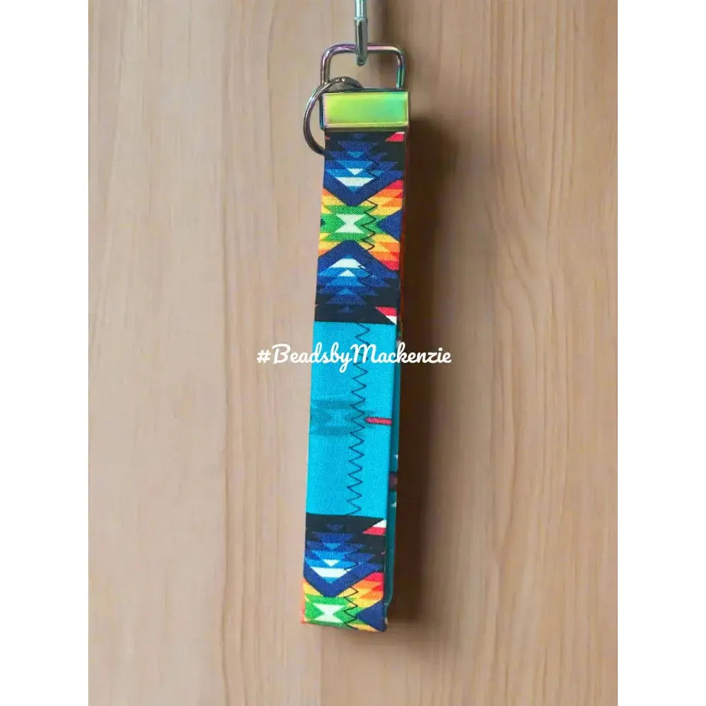 Native Print Wristlet