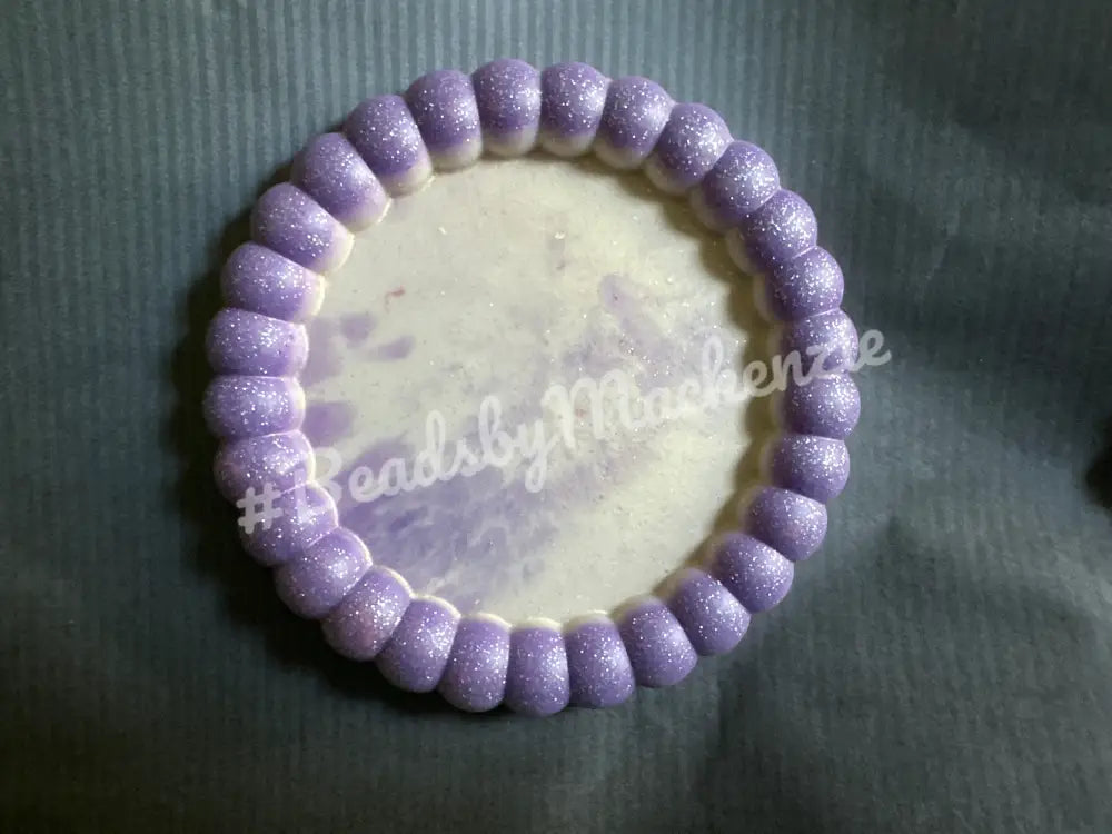 Circle Tray Purple