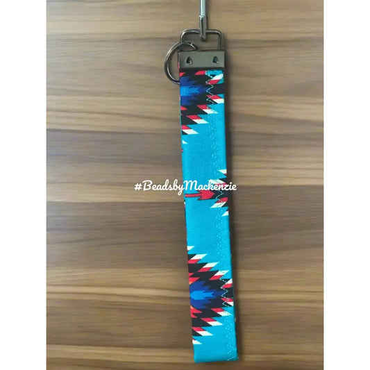 Native Print Wristlet Bronze